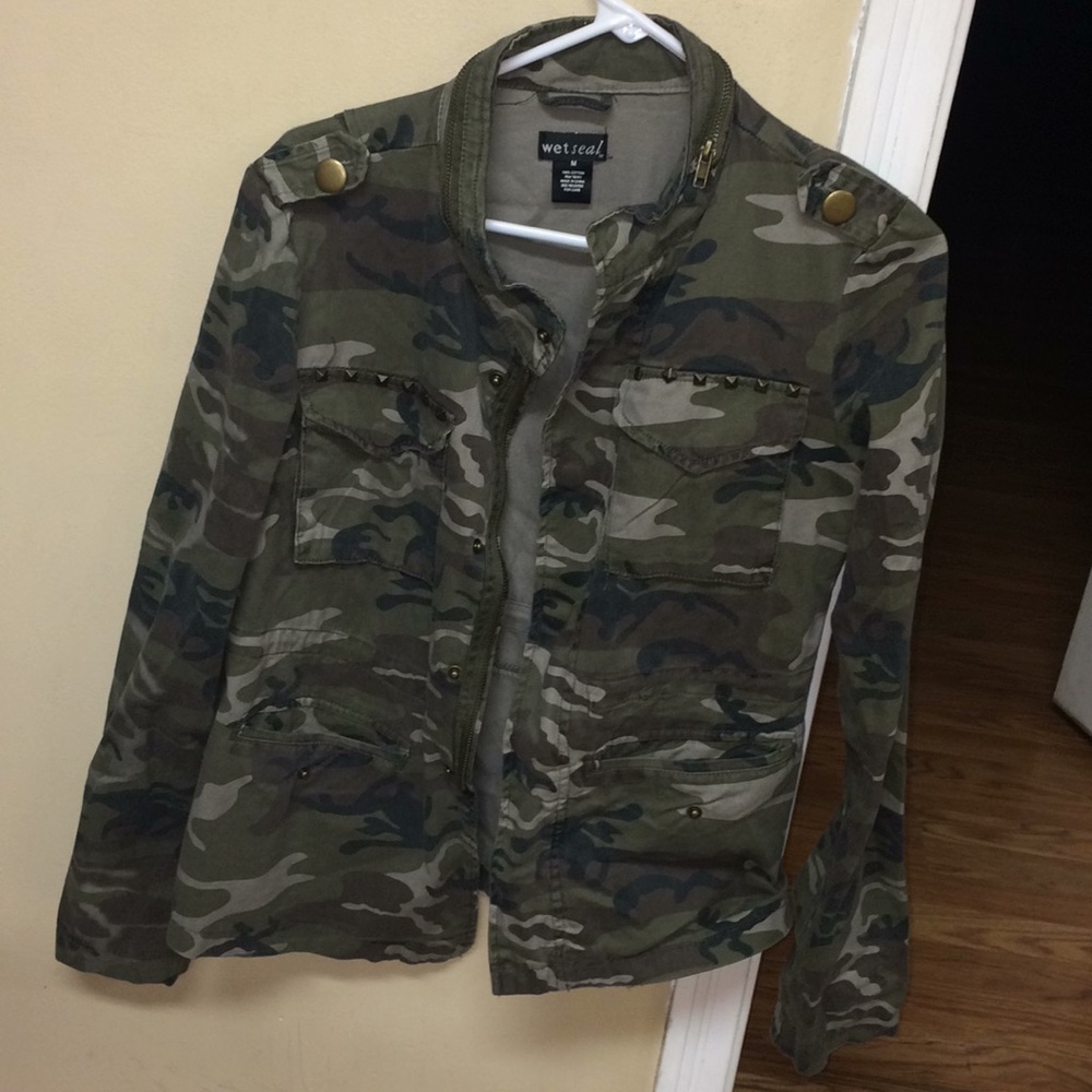 Wet Seal Camo Jacket